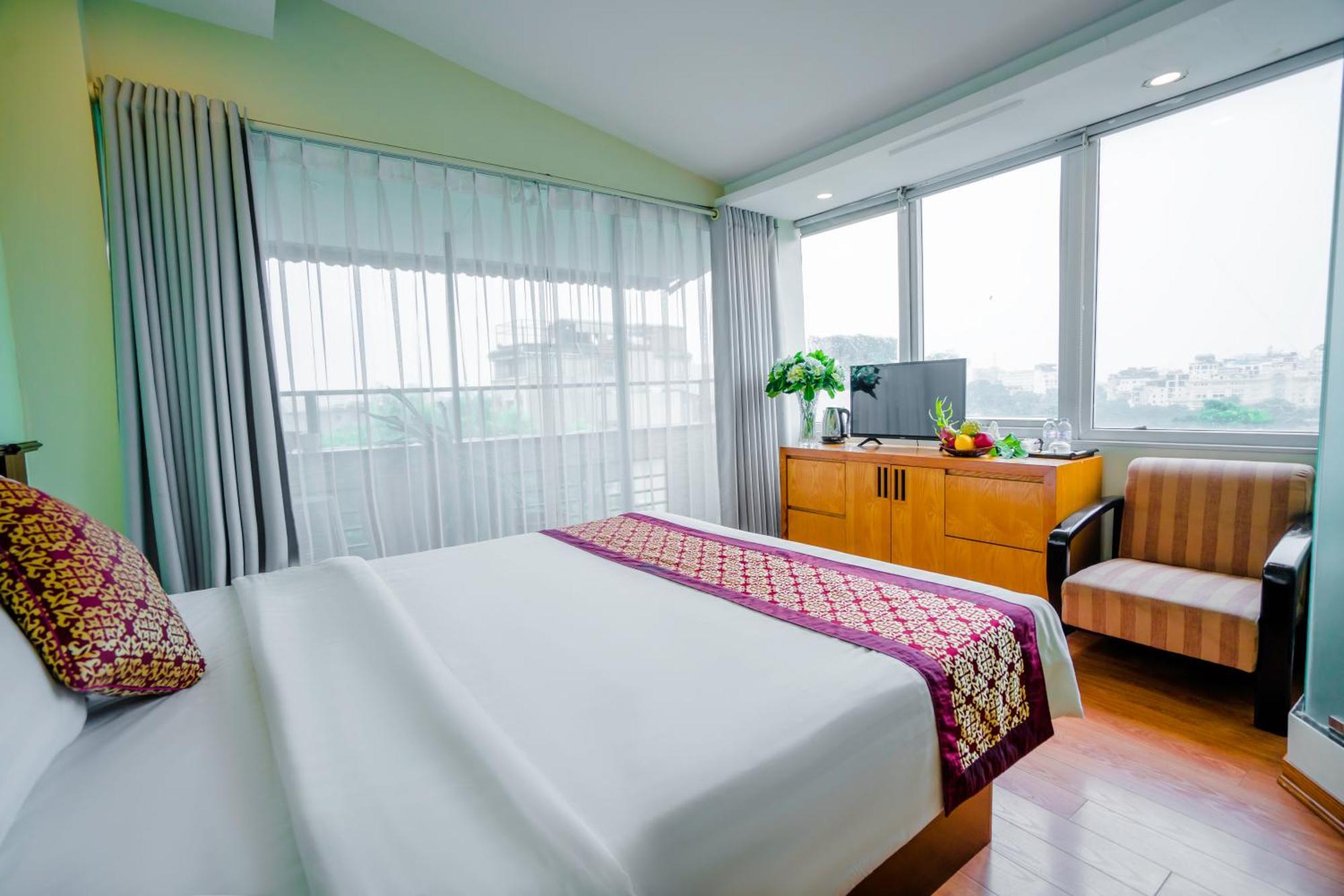 Ha Noi Lake View Hotel & Travel Hanói Exterior foto