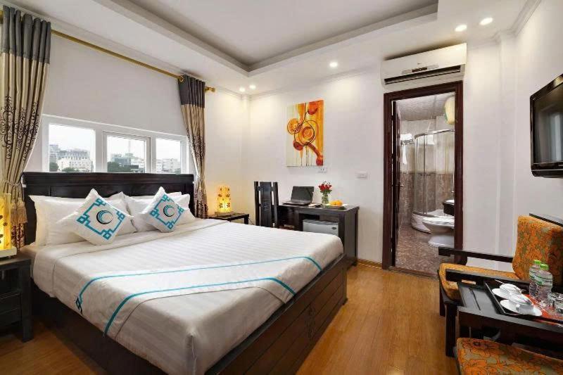 Ha Noi Lake View Hotel & Travel Hanói Exterior foto